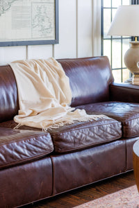 100% Pure Cashmere Fringe Throw Blanket with Gift Box Home>Bedding>Throw Fishers Finery