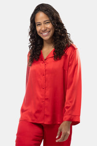 Women's 100% Mulberry Silk Classic Full Length Pajama Set with Gift Box Womens>Sleep and Lounge>Pajamas Fishers Finery