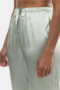 Women's 100% Mulberry Silk Classic Full Length Pajama Set with Gift Box Womens>Sleep and Lounge>Pajamas Fishers Finery