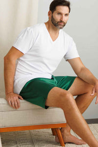 Men's Classic Fit Soft Stretch V-Neck Undershirt Mens>Casual>Tops Fishers Finery