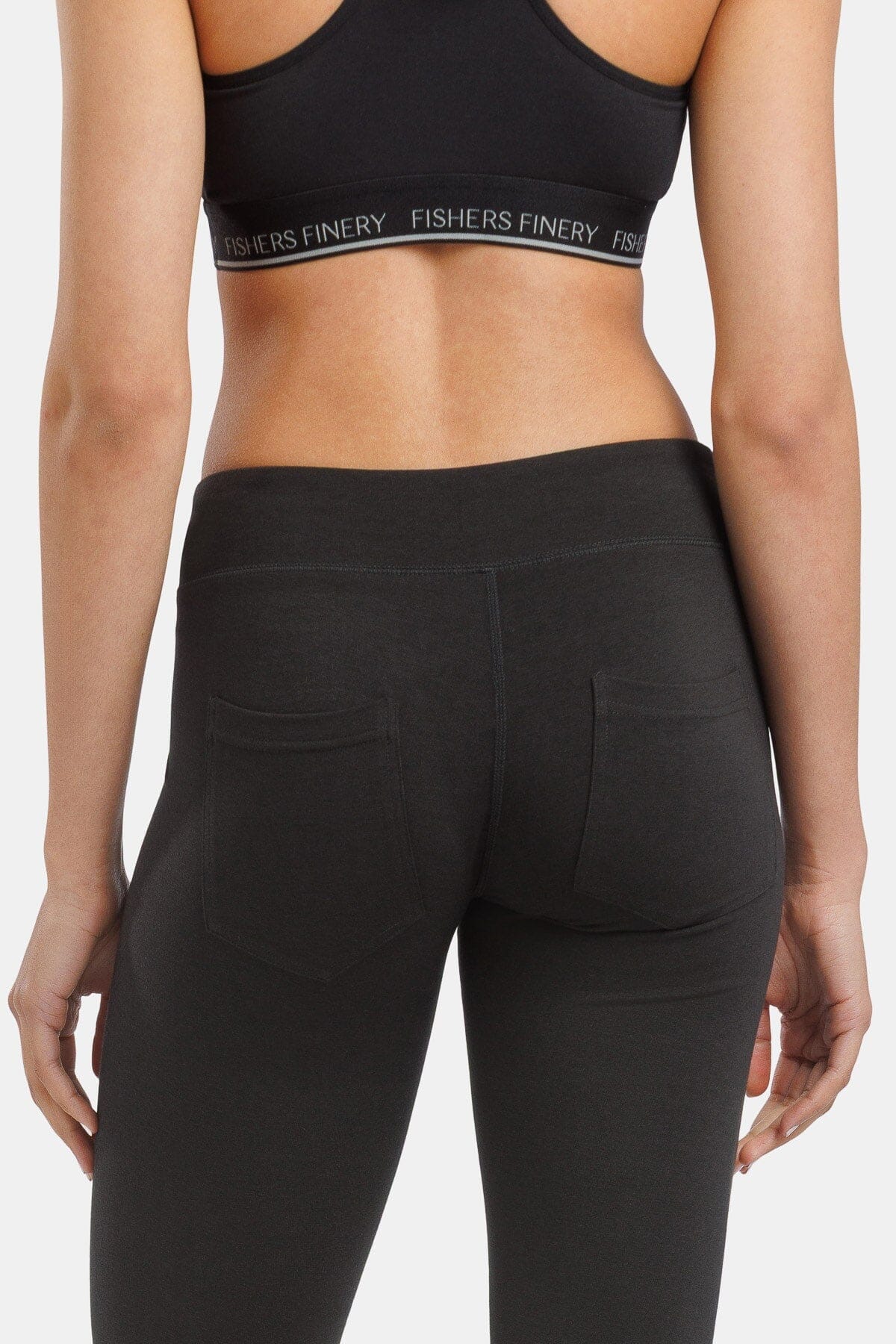 Women's EcoFabric™ Straight Leg Yoga Pant with Back Pockets Womens>Activewear>Yoga Pants Fishers Finery