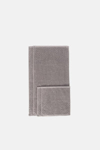 Texere 100% Organic Cotton Diamond Jacquard Towel Set Home>Bathroom>Towels Fishers Finery