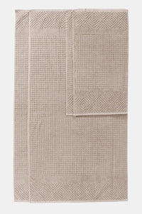 Texere 100% Organic Cotton Diamond Jacquard Towel Set Home>Bathroom>Towels Fishers Finery