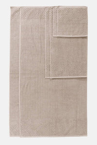 Texere 100% Organic Cotton Diamond Jacquard Towel Set Home>Bathroom>Towels Fishers Finery