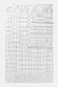 Texere 100% Organic Cotton Diamond Jacquard Towel Set Home>Bathroom>Towels Fishers Finery