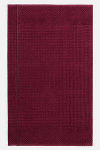 Texere 100% Organic Cotton Diamond Jacquard Towel Set Home>Bathroom>Towels Fishers Finery