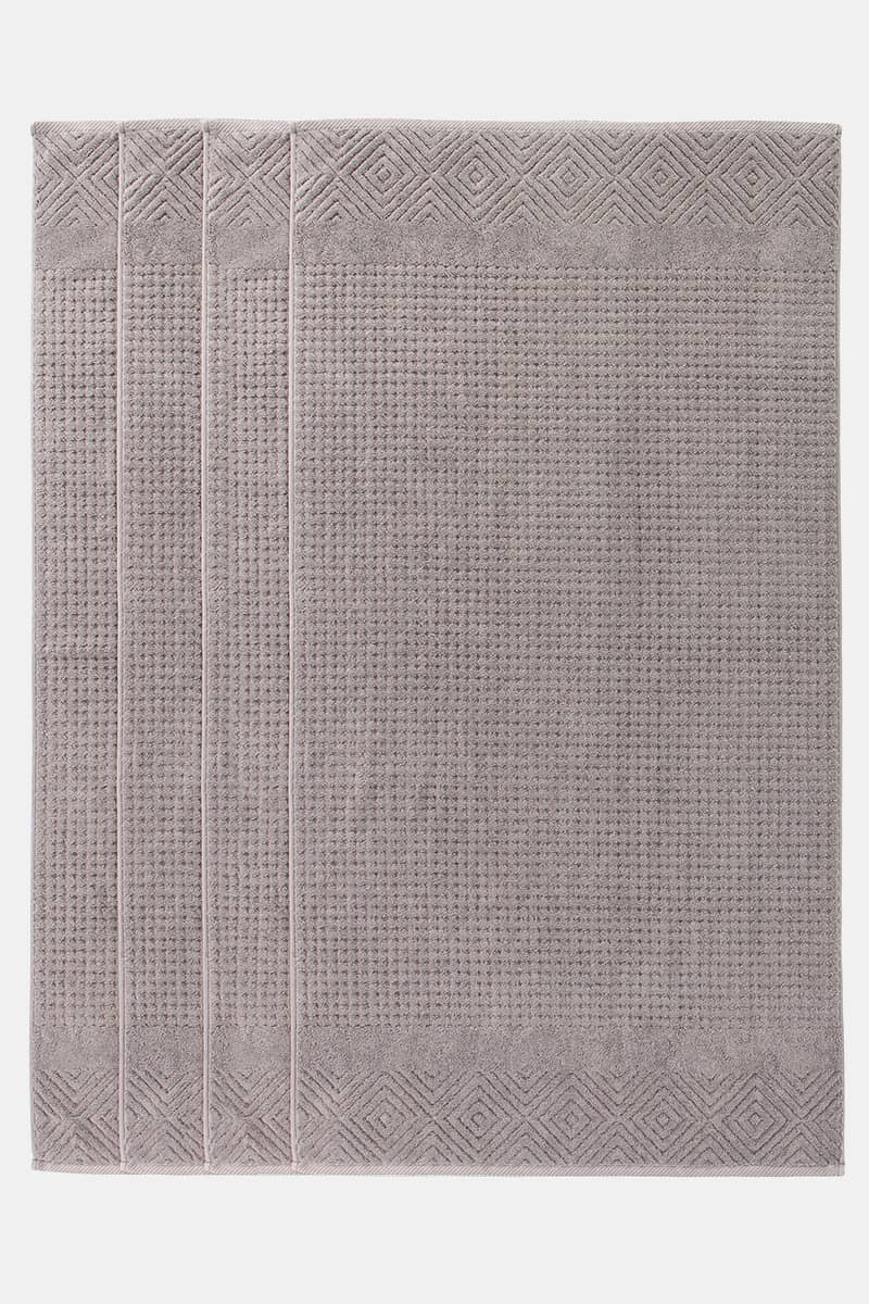Texere 100% Organic Cotton Diamond Jacquard Towel Set Home>Bathroom>Towels Fishers Finery