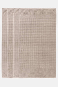 Texere 100% Organic Cotton Diamond Jacquard Towel Set Home>Bathroom>Towels Fishers Finery