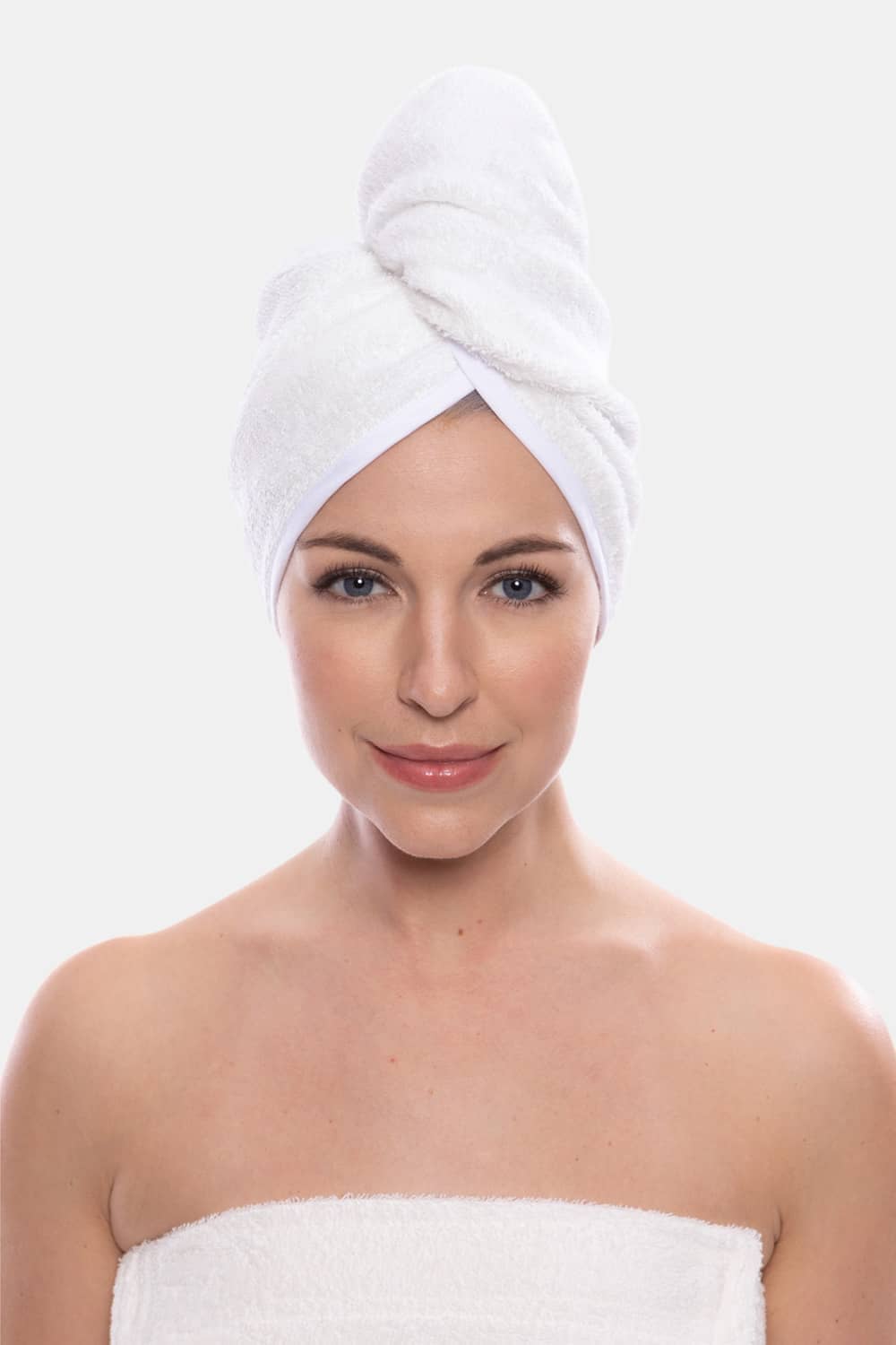 Texere Women's Terry Cloth Hair Towel / Wrap Womens>Spa>Hair Towel Fishers Finery White