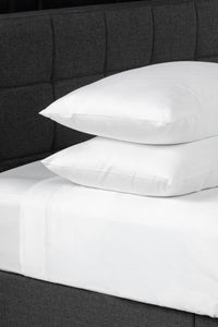 Luxe 100% Certified Egyptian Cotton 4pc Sheet Set with Gift Box Home>Bedding>Sheets Fishers Finery Brilliant White Queen