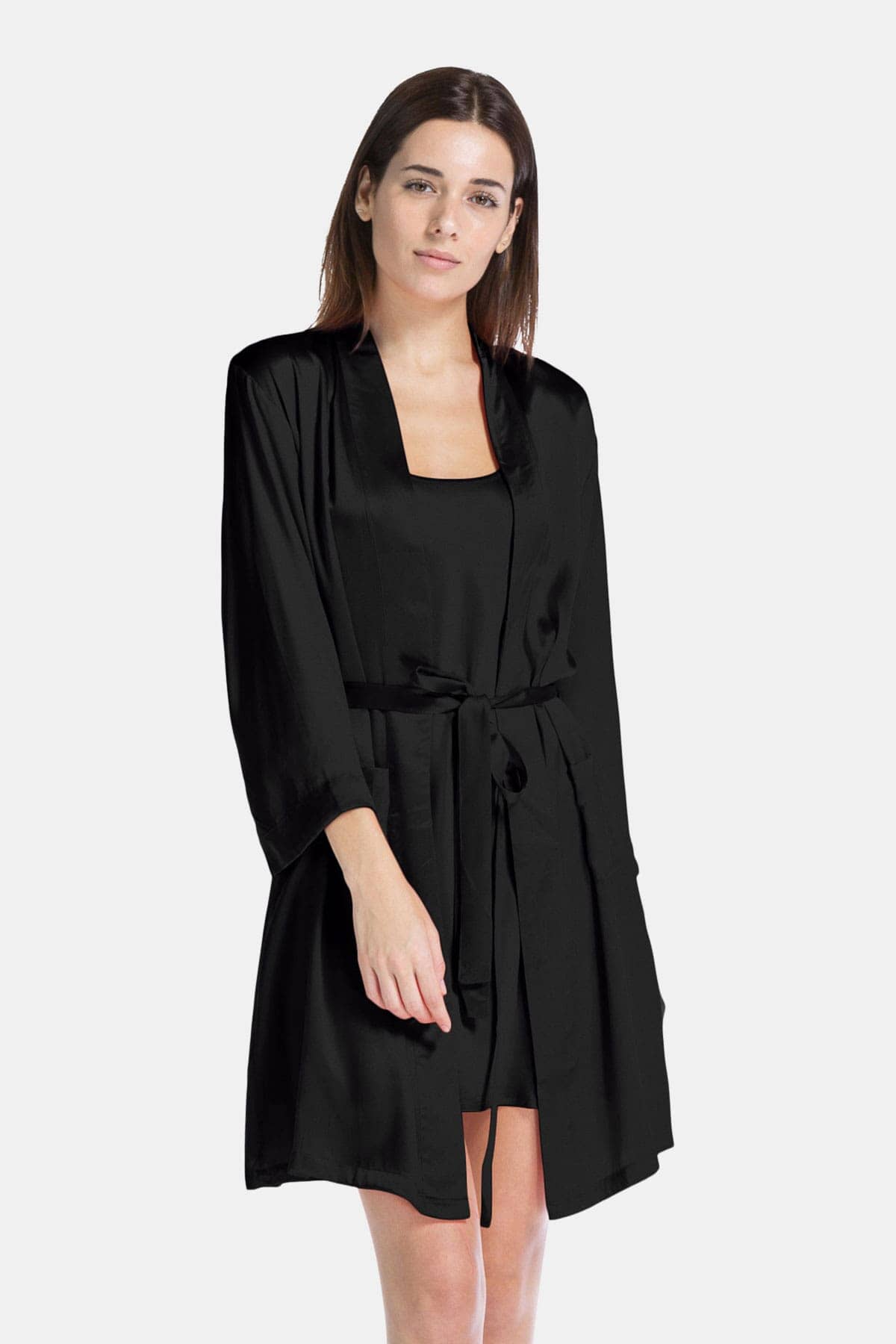 Women's 100% Pure Mulberry Silk Robe Womens>Sleepwear>Robe Fishers Finery