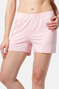 Women's EcoFabric™ Sleep / Lounge Boxer Womens>Sleepwear>Boxer Fishers Finery Heavenly Pink Small