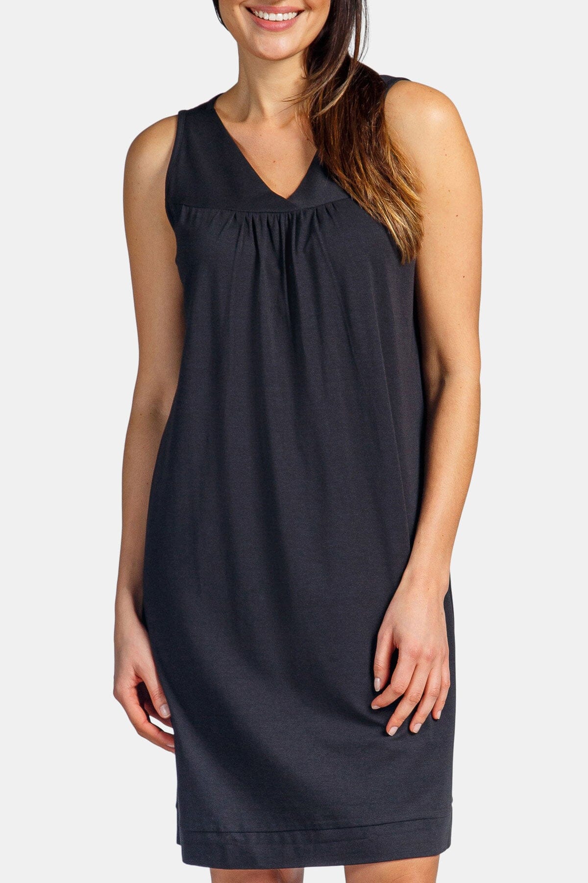 Women's Sleeveless EcoFabric™ Nightgown - Relaxed Fit Womens>Sleepwear>Nightgown Fishers Finery