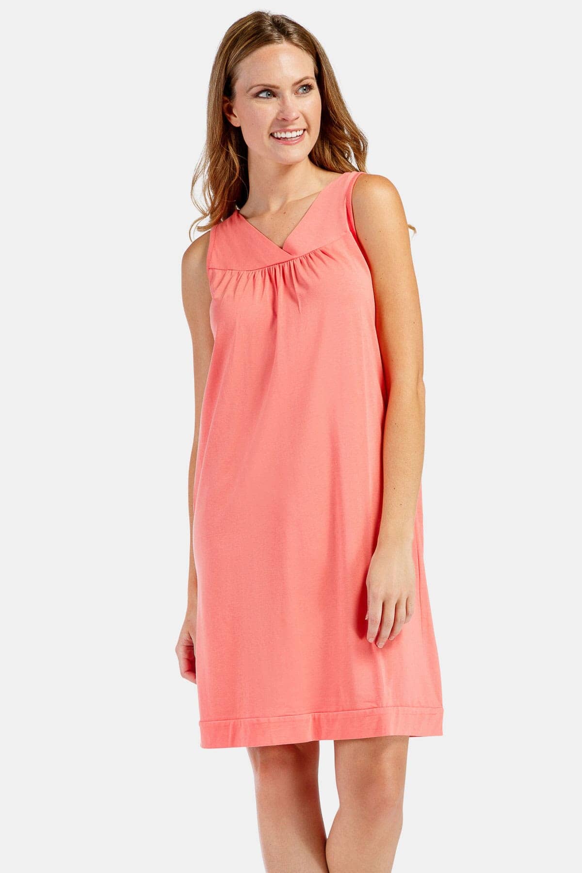 Women's Sleeveless EcoFabric™ Nightgown - Relaxed Fit Womens>Sleepwear>Nightgown Fishers Finery