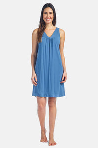Women's Sleeveless EcoFabric™ Nightgown - Relaxed Fit Womens>Sleepwear>Nightgown Fishers Finery