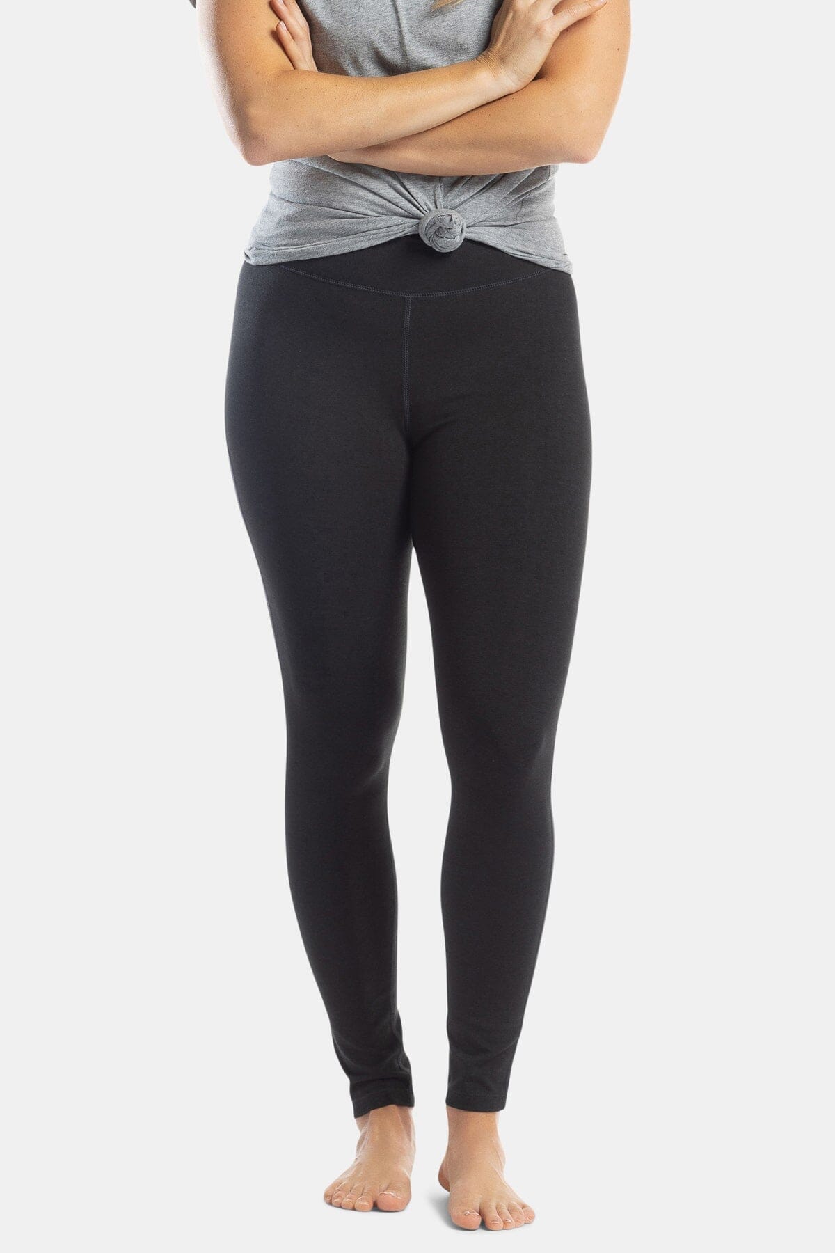 Women’s EcoFabric™ Ankle Length Legging With Back Pockets Womens>Activewear>Yoga Pants Fishers Finery