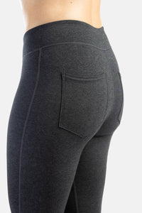 Women’s EcoFabric™ Ankle Length Legging With Back Pockets Womens>Activewear>Yoga Pants Fishers Finery