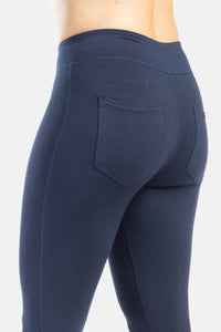 Women’s EcoFabric™ Ankle Length Legging With Back Pockets Womens>Activewear>Yoga Pants Fishers Finery