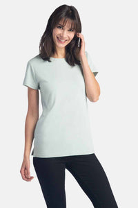 Women's Classic Fit EcoFabric™ Crew Neck Tee Womens>Casual>Top Fishers Finery Sea Glass XS