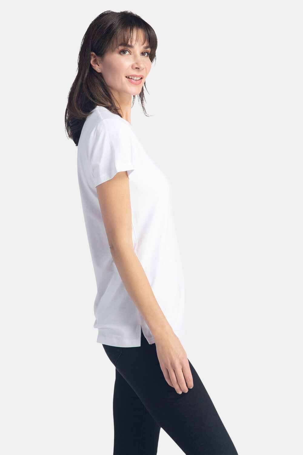 Women's Classic Fit EcoFabric™ Crew Neck Tee Womens>Casual>Top Fishers Finery