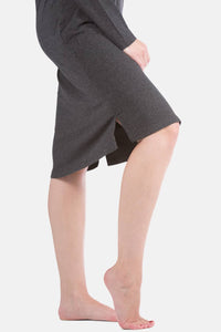 Women's EcoFabric™ Below Knee Henley Nightshirt Womens>Sleep and Lounge>Nightgown Fishers Finery