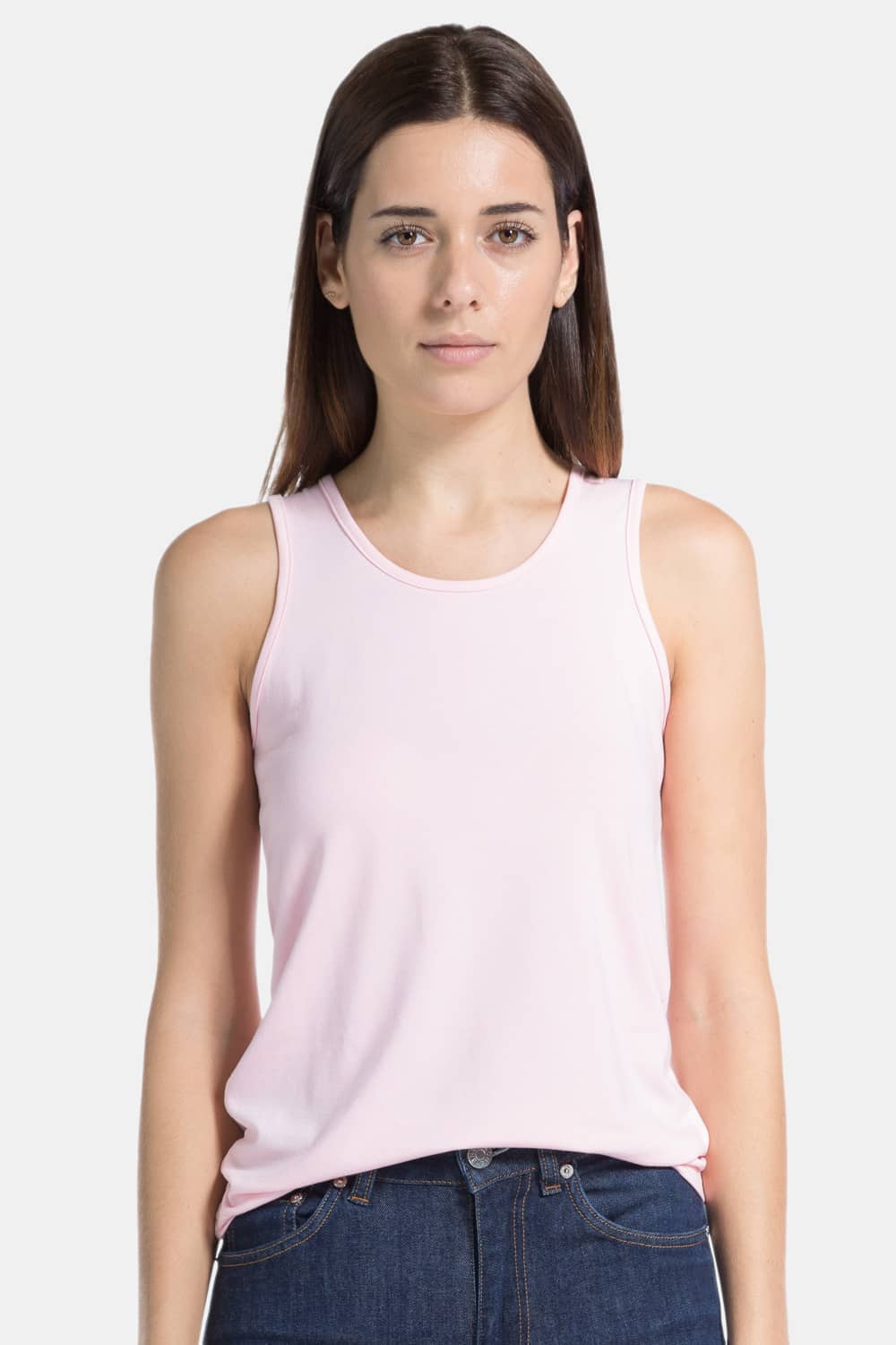 Women's Essential EcoFabric™ Tank Top Womens>Casual>Top Fishers Finery Heavenly Pink X-Small