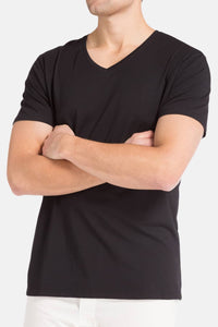 Men's Classic Fit Soft Stretch V-Neck Undershirt Mens>Casual>Tops Fishers Finery