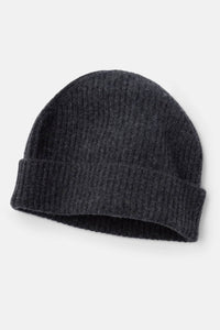 Men's 100% Pure Cashmere Ribbed Hat Mens>Accessories>Hat Fishers Finery