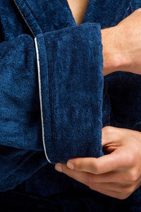 Men's Premier Turkish-Style Full Length Terry Cloth Spa Robe Mens>Sleepwear>Robe Fishers Finery