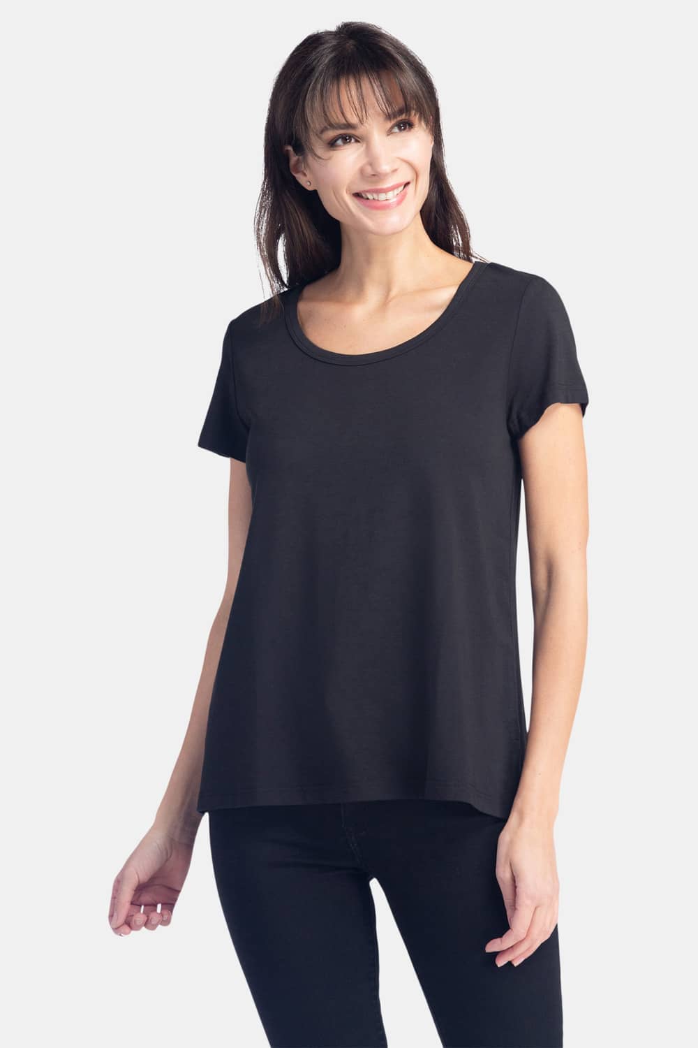 Women's Relaxed EcoFabric™ Scoop Neck Tee Womens>Casual>Top Fishers Finery