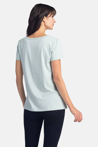 Women's Relaxed EcoFabric™ Scoop Neck Tee Womens>Casual>Top Fishers Finery
