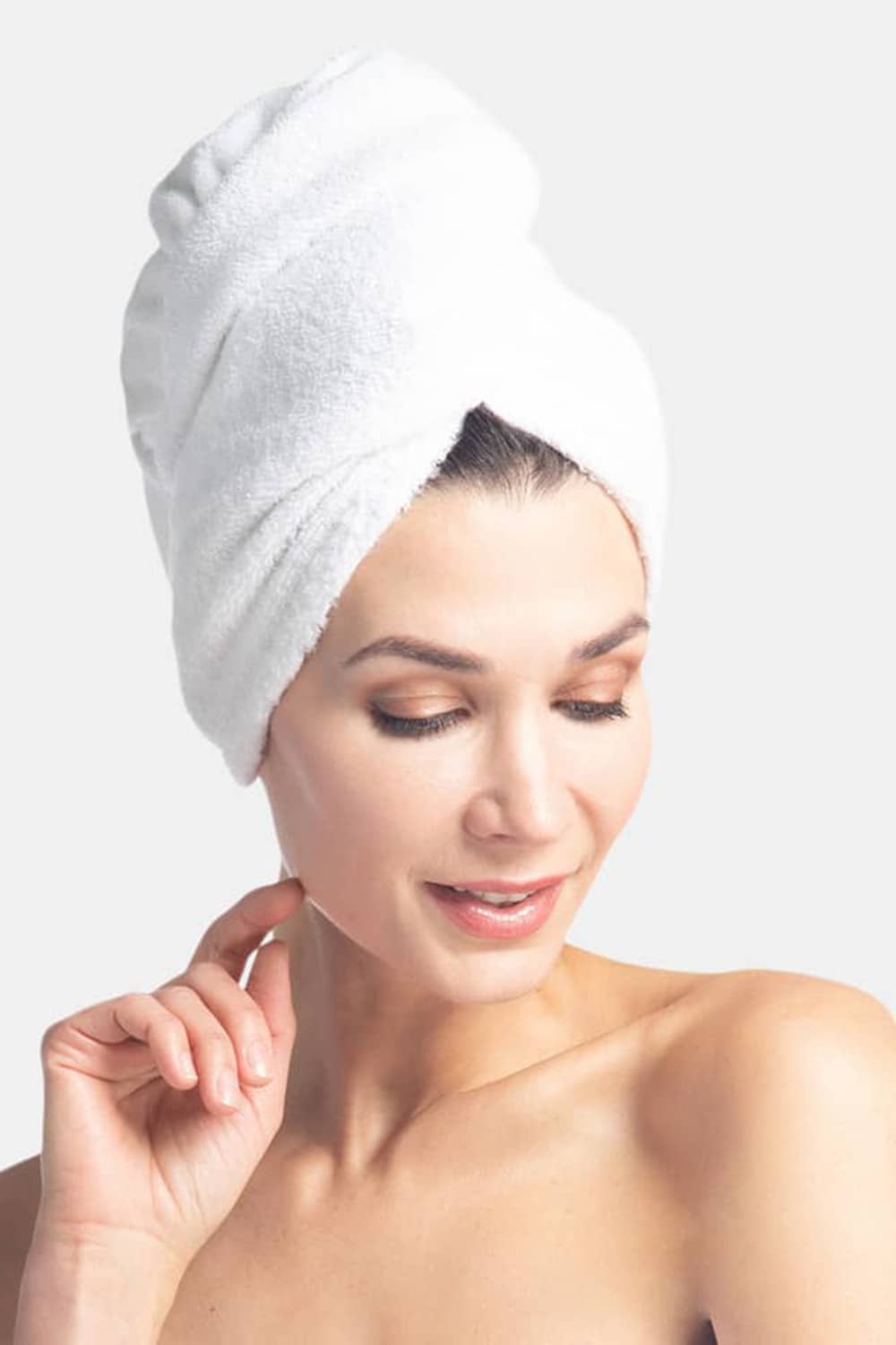 Women's Terry Cloth Head / Hair Wrap Womens>Spa>Hair Towel Fishers Finery