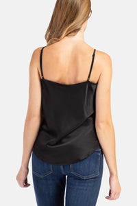 Women's 100% Pure Mulberry Silk Camisole Tank Top with Adjustable Spaghetti Straps - IMPROVED FIT Womens>Casual>Top Fishers Finery