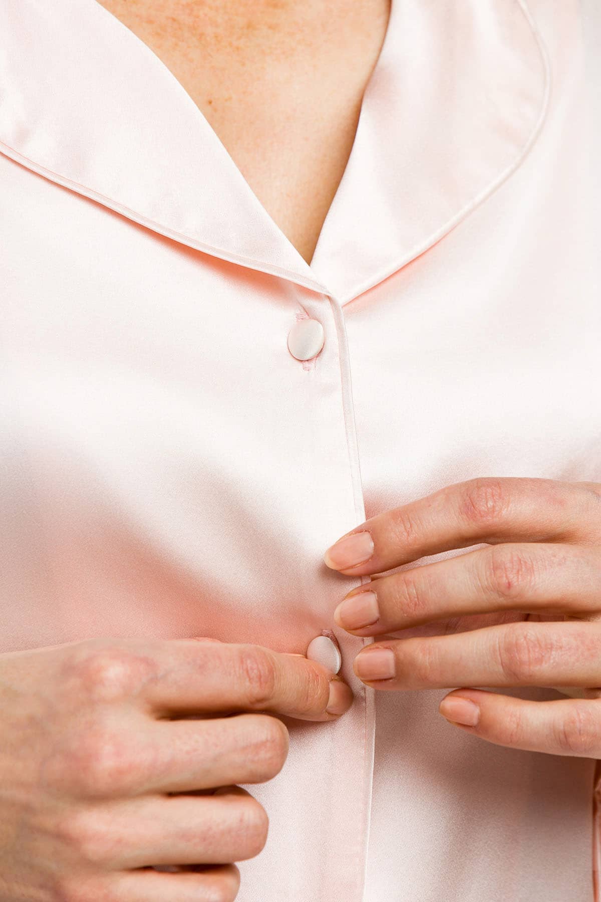 Women's 100% Mulberry Silk Classic Full Length Pajama Set with Gift Box Womens>Sleep and Lounge>Pajamas Fishers Finery