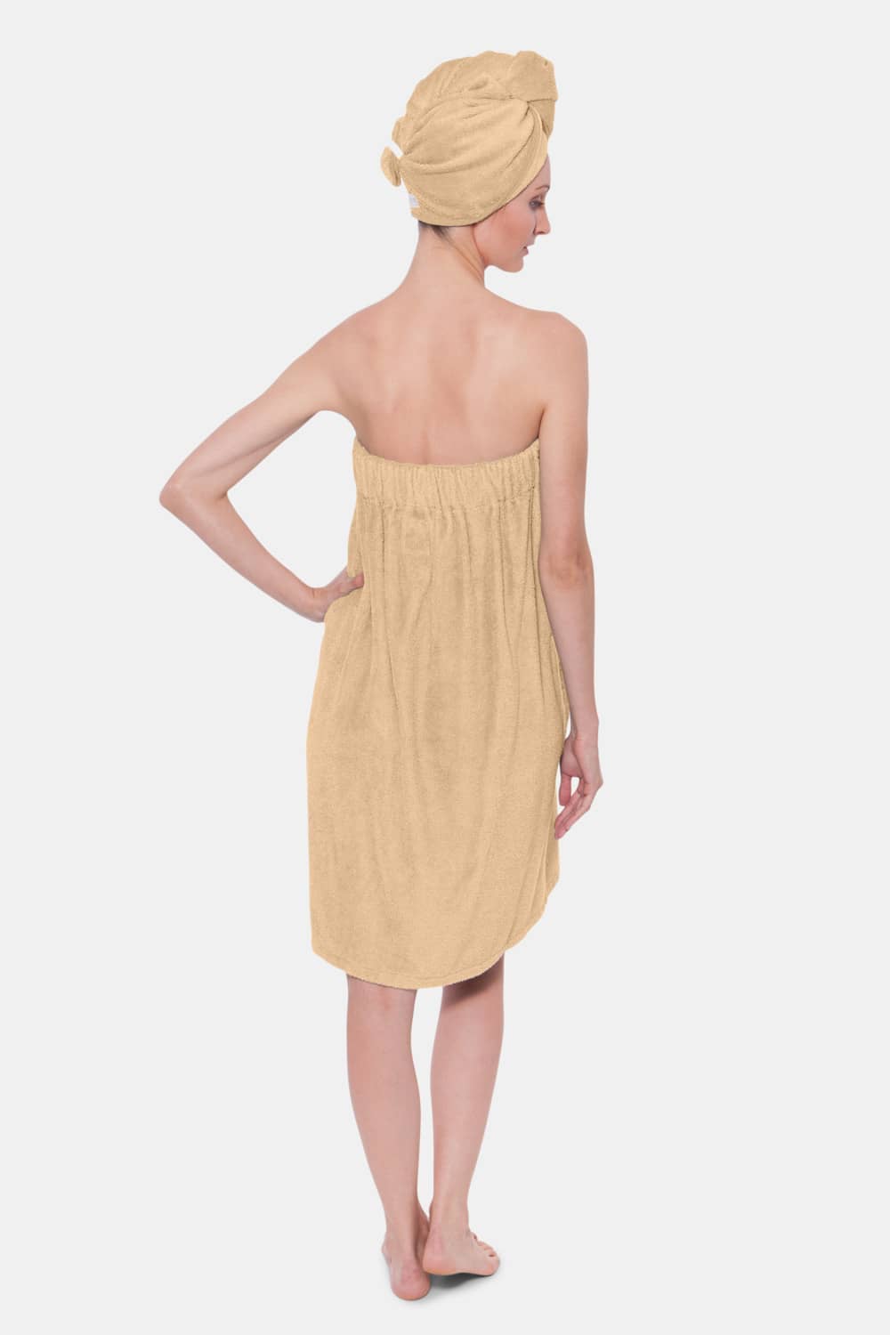 Texere Women's 2pc Terry Cloth Body and Hair Wrap Womens>Spa>Set Fishers Finery