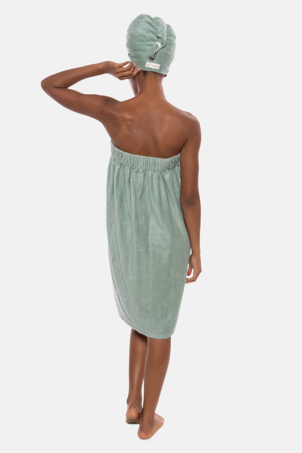 Texere Women's 2pc Terry Cloth Body and Hair Wrap Womens>Spa>Set Fishers Finery