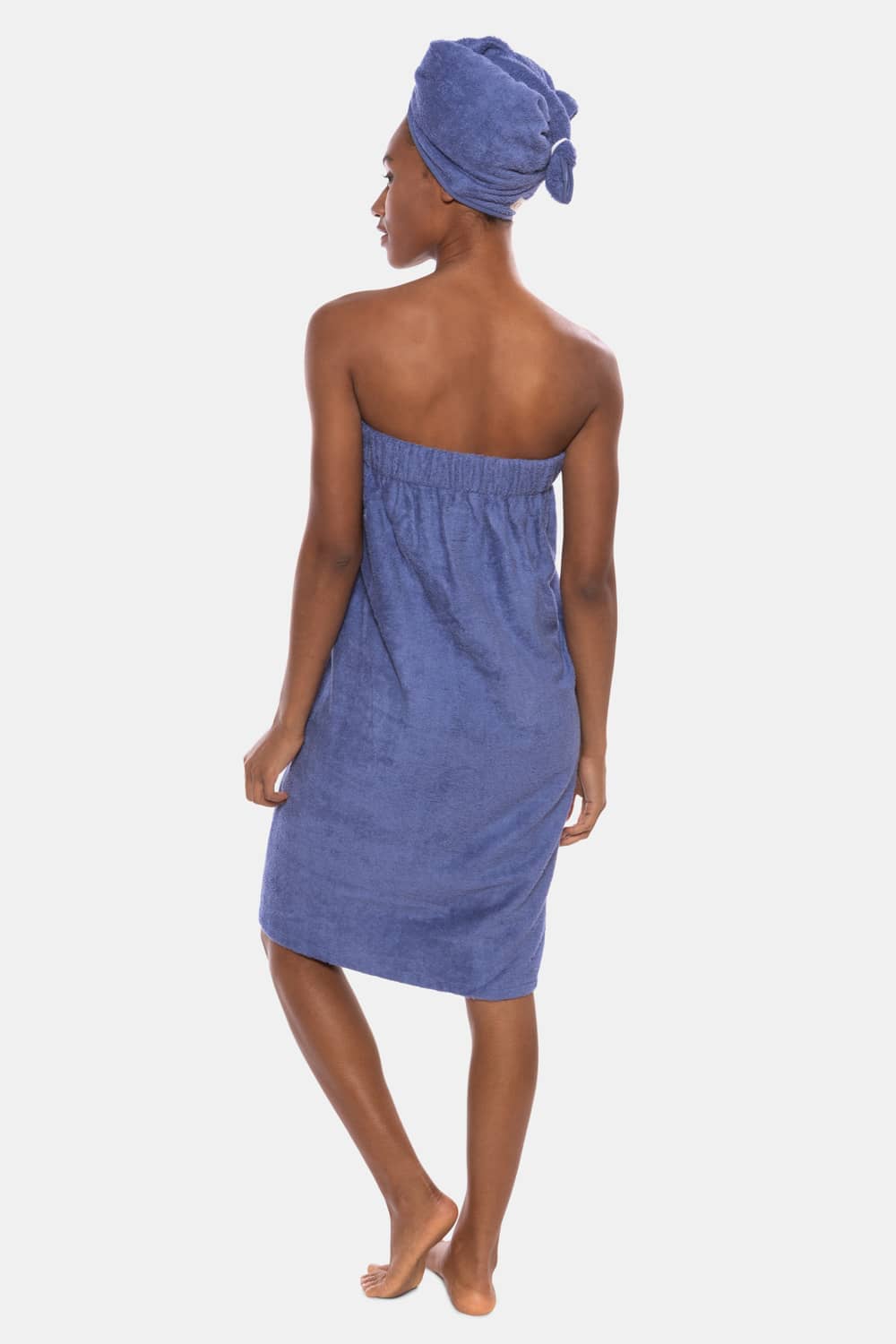 Texere Women's 2pc Terry Cloth Body and Hair Wrap Womens>Spa>Set Fishers Finery