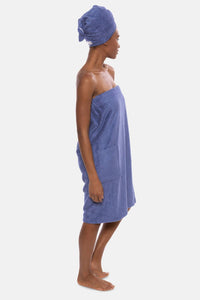 Texere Women's 2pc Terry Cloth Body and Hair Wrap Womens>Spa>Set Fishers Finery