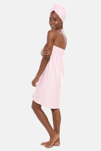 Texere Women's 2pc Terry Cloth Body and Hair Wrap Womens>Spa>Set Fishers Finery
