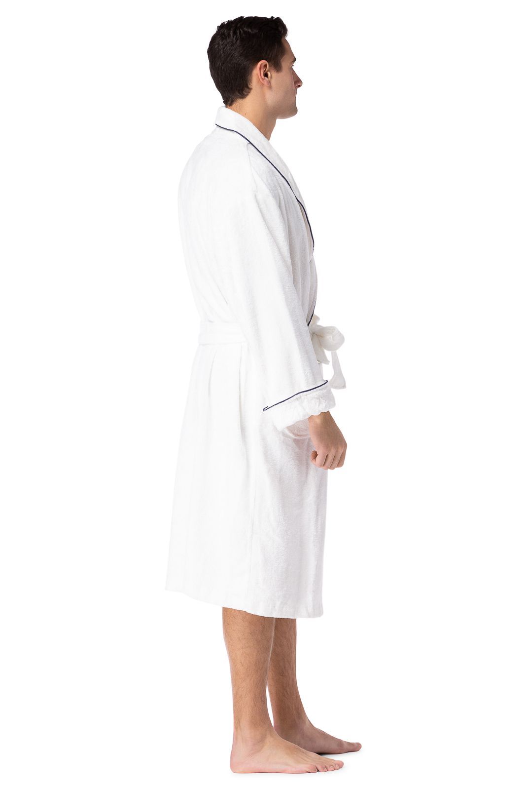 Men's Premier Turkish-Style Full Length Terry Cloth Spa Robe Mens>Sleepwear>Robe Fishers Finery