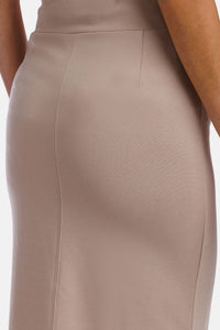 Women's Ponte Knit Midi Length Pencil Skirt Womens>Skirt Fishers Finery