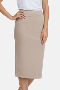 Women's Ponte Knit Midi Length Pencil Skirt Womens>Skirt Fishers Finery