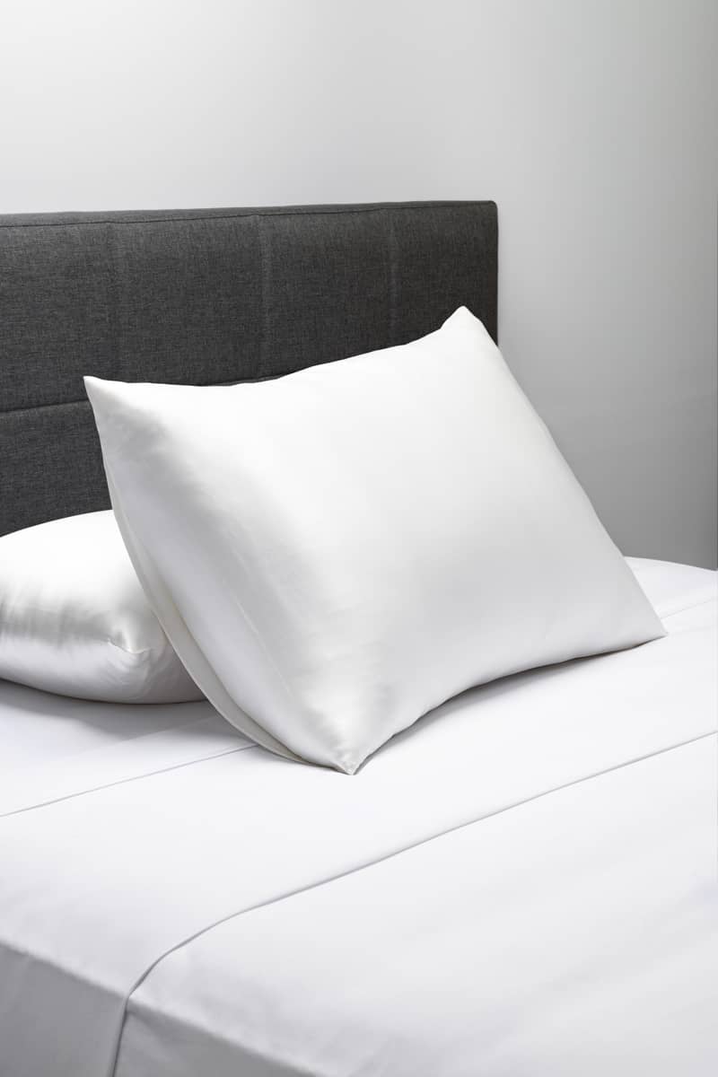 19 Momme 100% Pure Mulberry Silk Pillowcase - Exceptional Value - Good Housekeeping Quality Tested Home>Bedding>Pillowcase Fishers Finery Natural White (Undyed) King