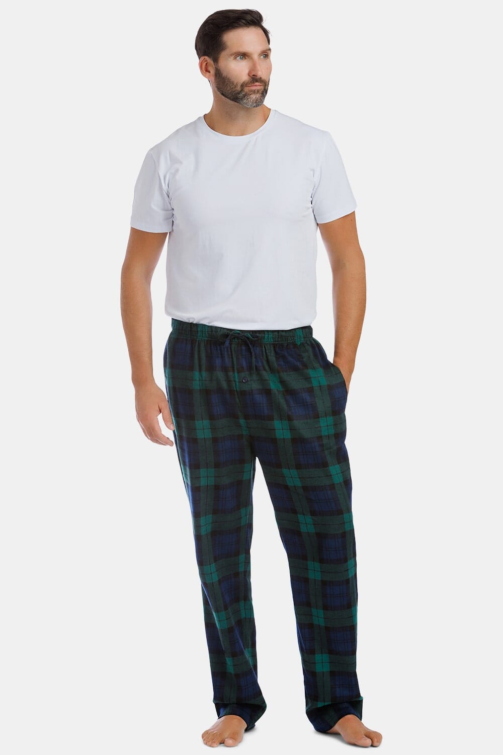 Men's EcoFlannel™ Plaid Pajama Pants Mens>Sleep and Lounge>Pants Fishers Finery