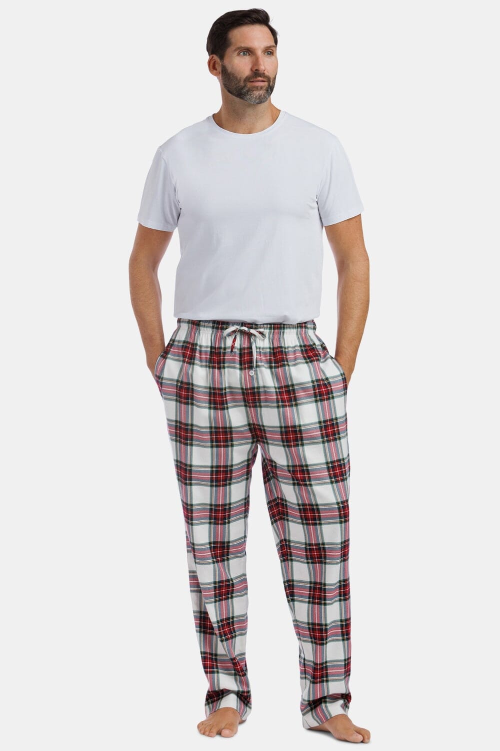 Men's EcoFlannel™ Plaid Pajama Pants Mens>Sleep and Lounge>Pants Fishers Finery