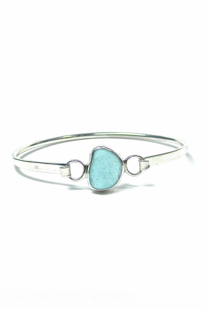 Bezel Bangle Bracelet with Gift Box Womens>Accessories>Jewelry Fishers Finery Aqua