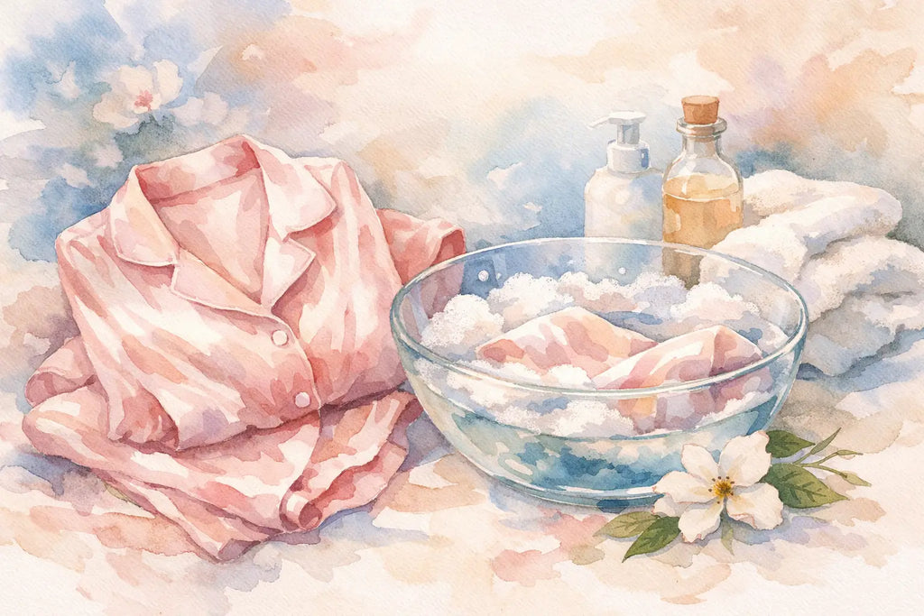 How to Wash Silk Pajamas Without Losing Their Softness