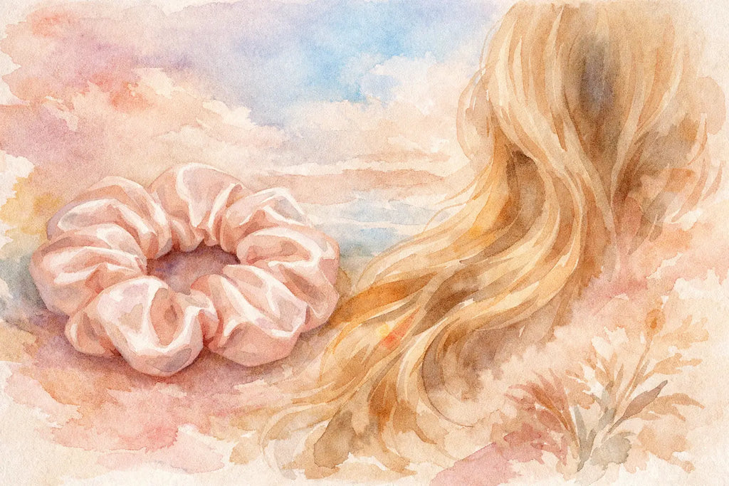 Silk Scrunchie Benefits for Healthier-Looking Hair