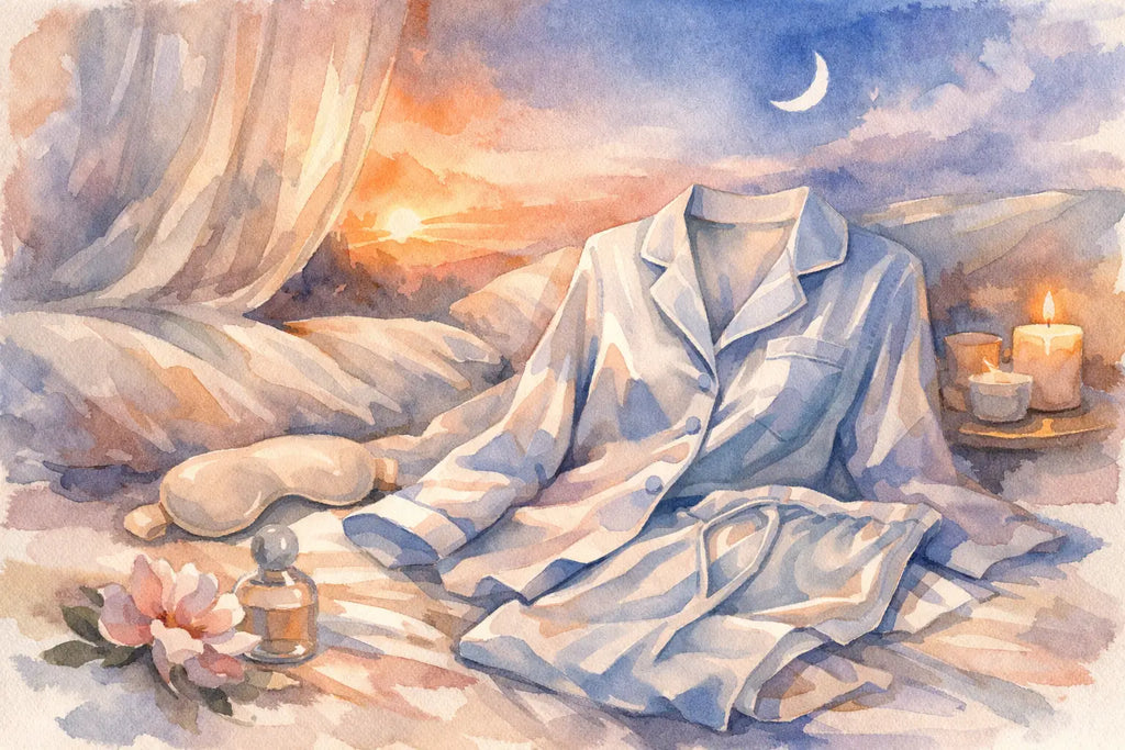 Silk Pajamas for Better Evenings and Sleep