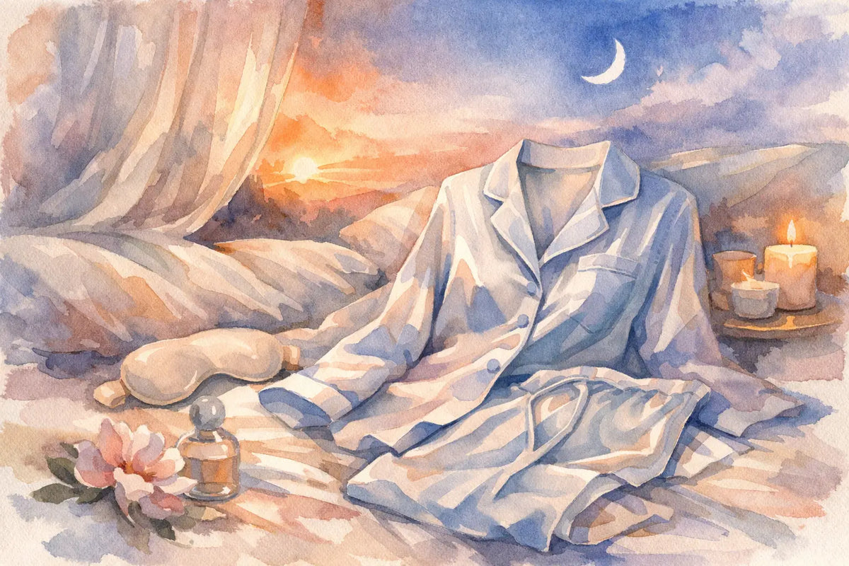 Silk Pajamas for Better Evenings and Sleep